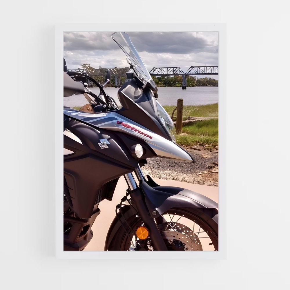 Poster splendide V-strom (vue 3)